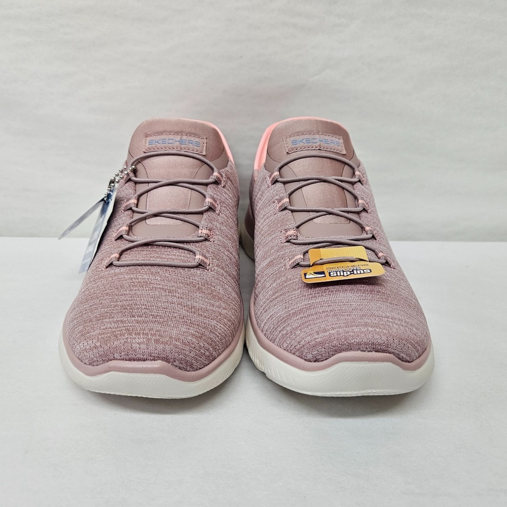 Skechers‎ Go Walk Now Khloe Hands Free Slip-ins 125643 Pink White Women Size 6.5 - Picture 5 of 11